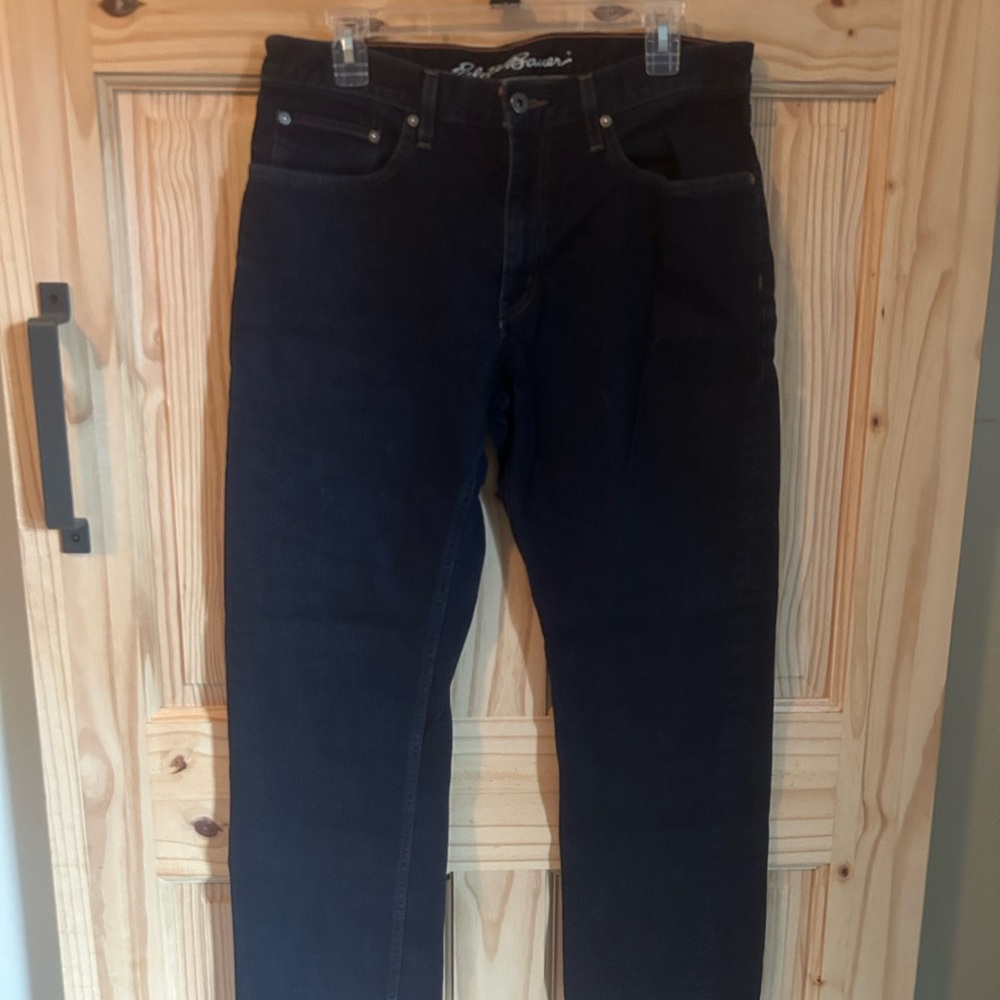 Eddie Bauer Indigo Straight-Leg Jeans